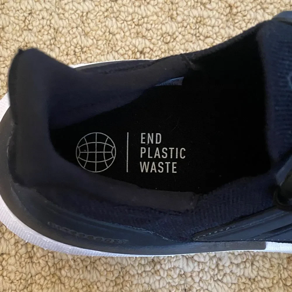 adidas Black and White Athletic Shoes